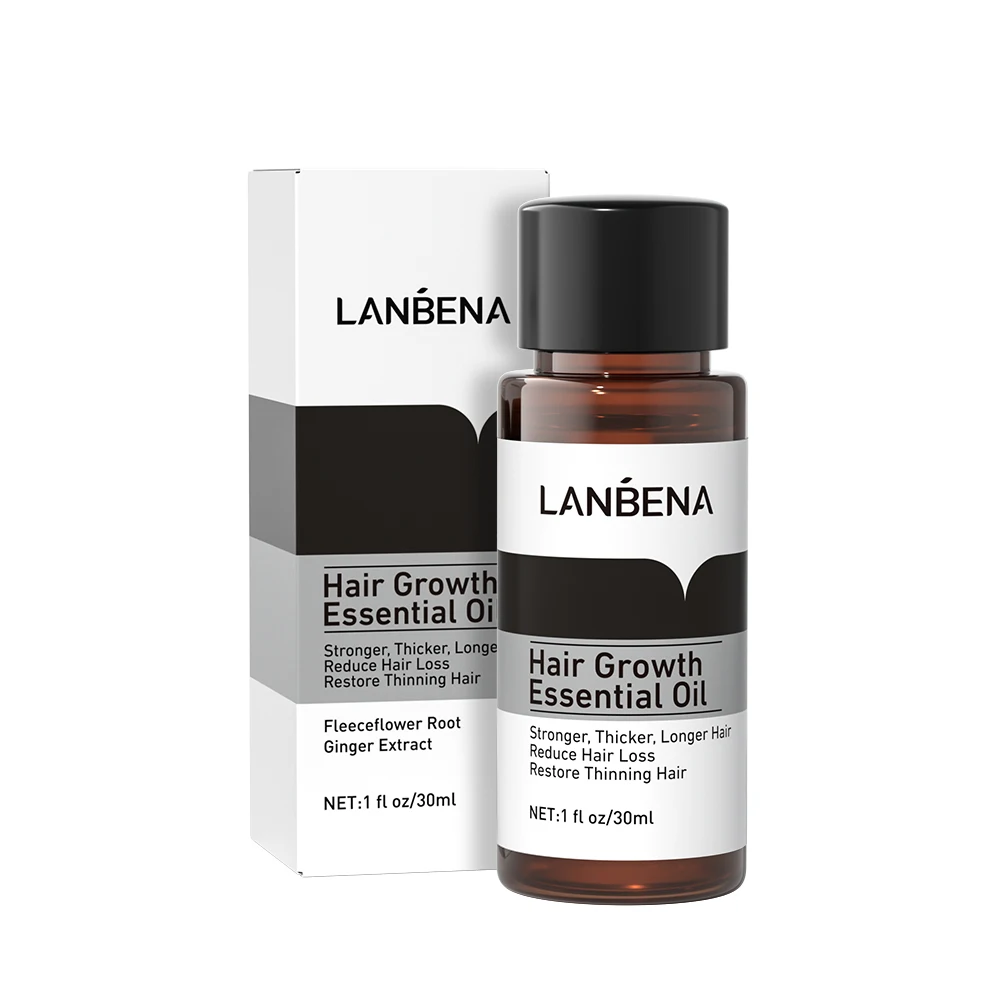 

LANBENA private label hair growth serum ginger ginseng extract hair growth oil products