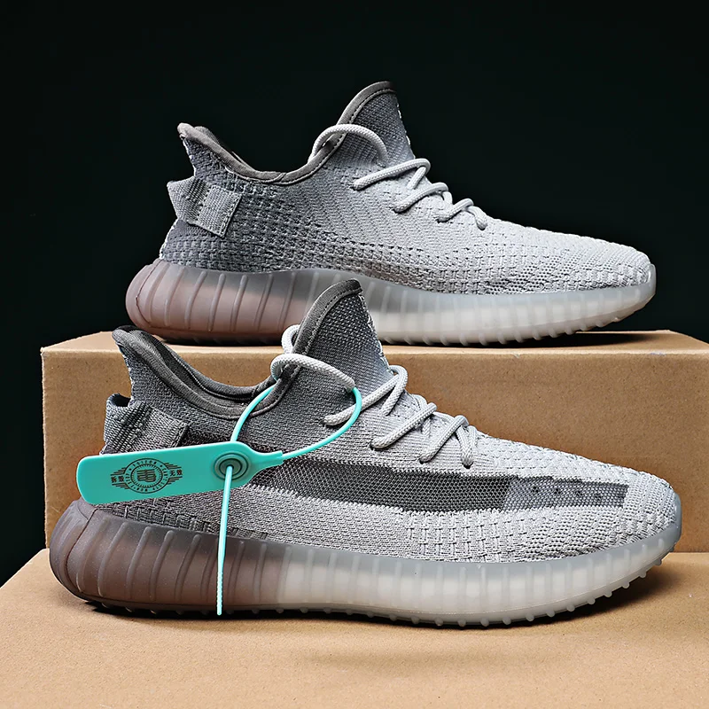 

Original High quality Yeezy 350 Sneakers Men And Women Breathable Jogging Shock Absorption Casual Running Tennis Shoes