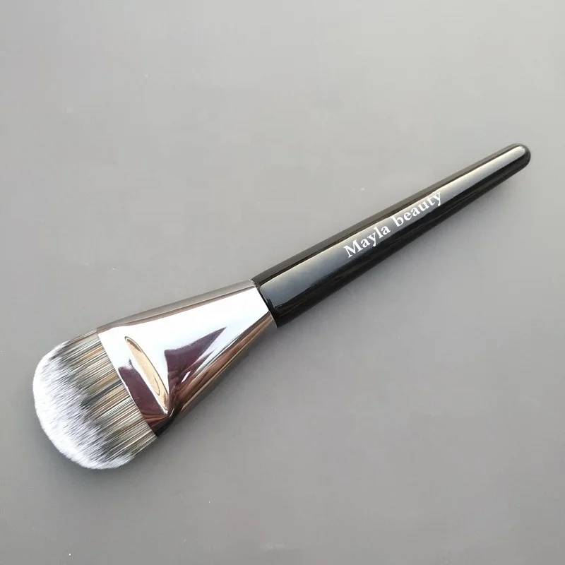 

Flat Liquid Makeup Foundation Brush Large Size Facial Mask Brush Private Logo