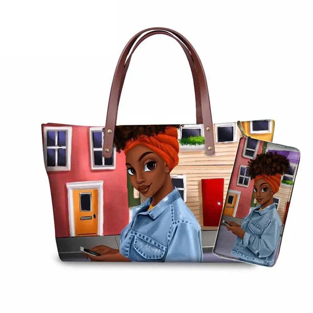 

Res bandana black girl Printed Woman's Handbags custom Casual Large Tote Bags Female Shoulder Bag for Girls Bolsos Mujer 2021, Customized color