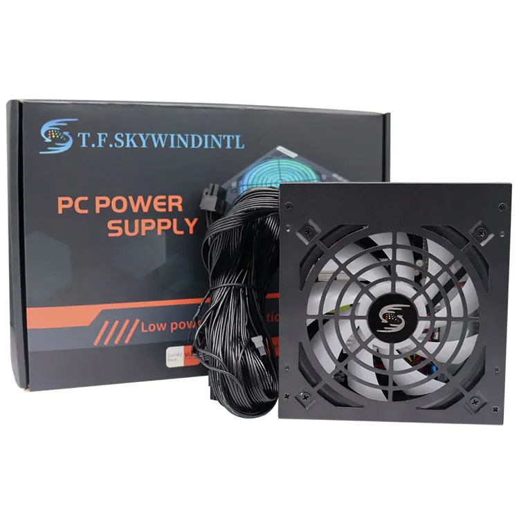 

T.F.SKYWINDNTL atx 500W Power Supply Computer Switching PC Gaming RGB 500w atx power supply