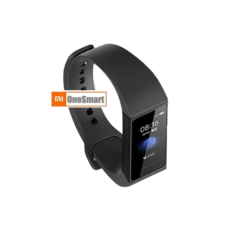 

Hot Original Xiaomi Redmi Smart Wristband Fitness tracker heart rate monitor 1.08 inch Color Touch Screen wristband smart watch, Black