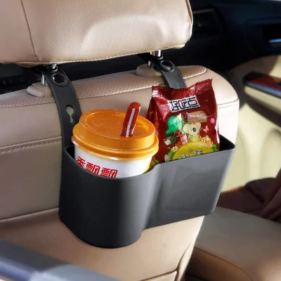 

Japanese-style fashion and convenient car water cup, snacks and sundries sorting box, adjustable compartment storage box