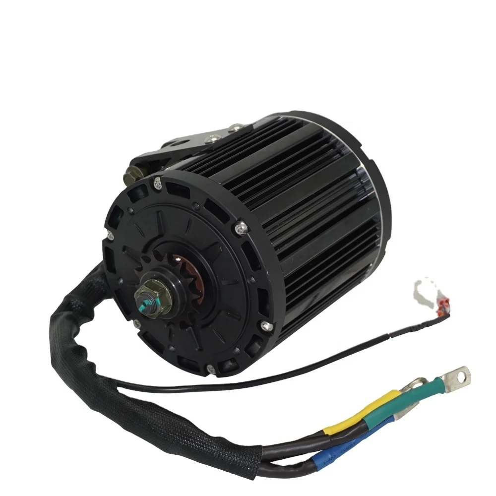 

QSmotor 138 4000W 90H 7500W Max continuous 72V 100KPH Mid drive Motor