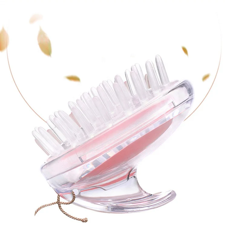

Hot Sell Shampoo Scalp, Head Shower Comb Massage Brush,Silicone Hair Scalp Massager, Pink,black,purple,blue