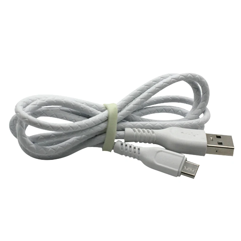 

1m PVC 1A Premium quality micro usb cable charger and data transfer micro cable for Android Small fish tail, White