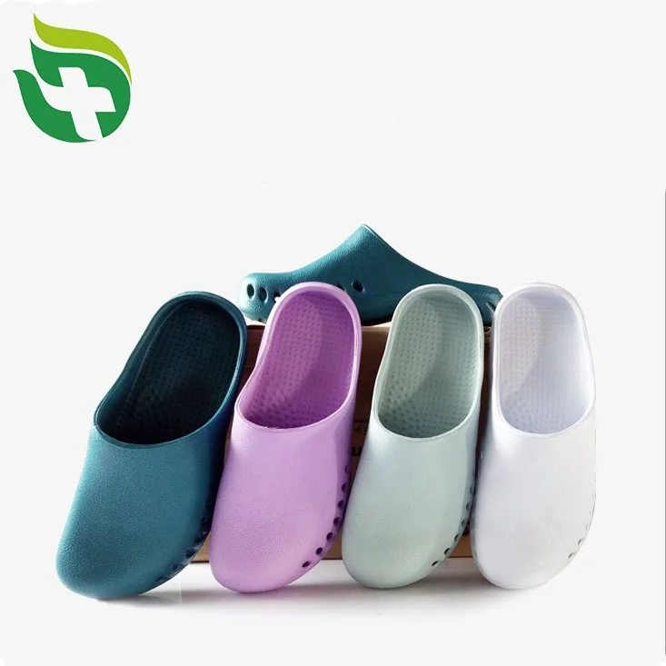 

China footwear manufacturer nurse shoes, color unisex medical clog slipper, hospital soft and comfortable surgery working clog, Customized