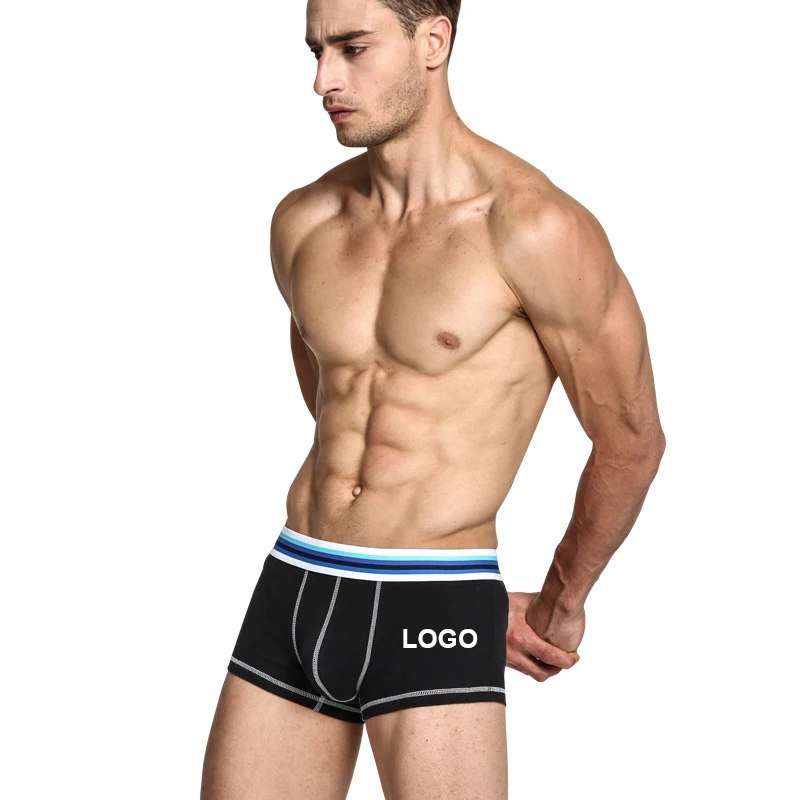 

2021 Fashion Style Custom Brand Men Underwear Cotton Boxer Briefs for Fast Delivery