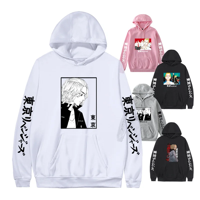 

Hot Sale Tokyo Revengers Pullover Hoodies Sweatshirts Custom Anime Men's Hoodie Anime Tokyo Revengers Anime Clothing Hoodie