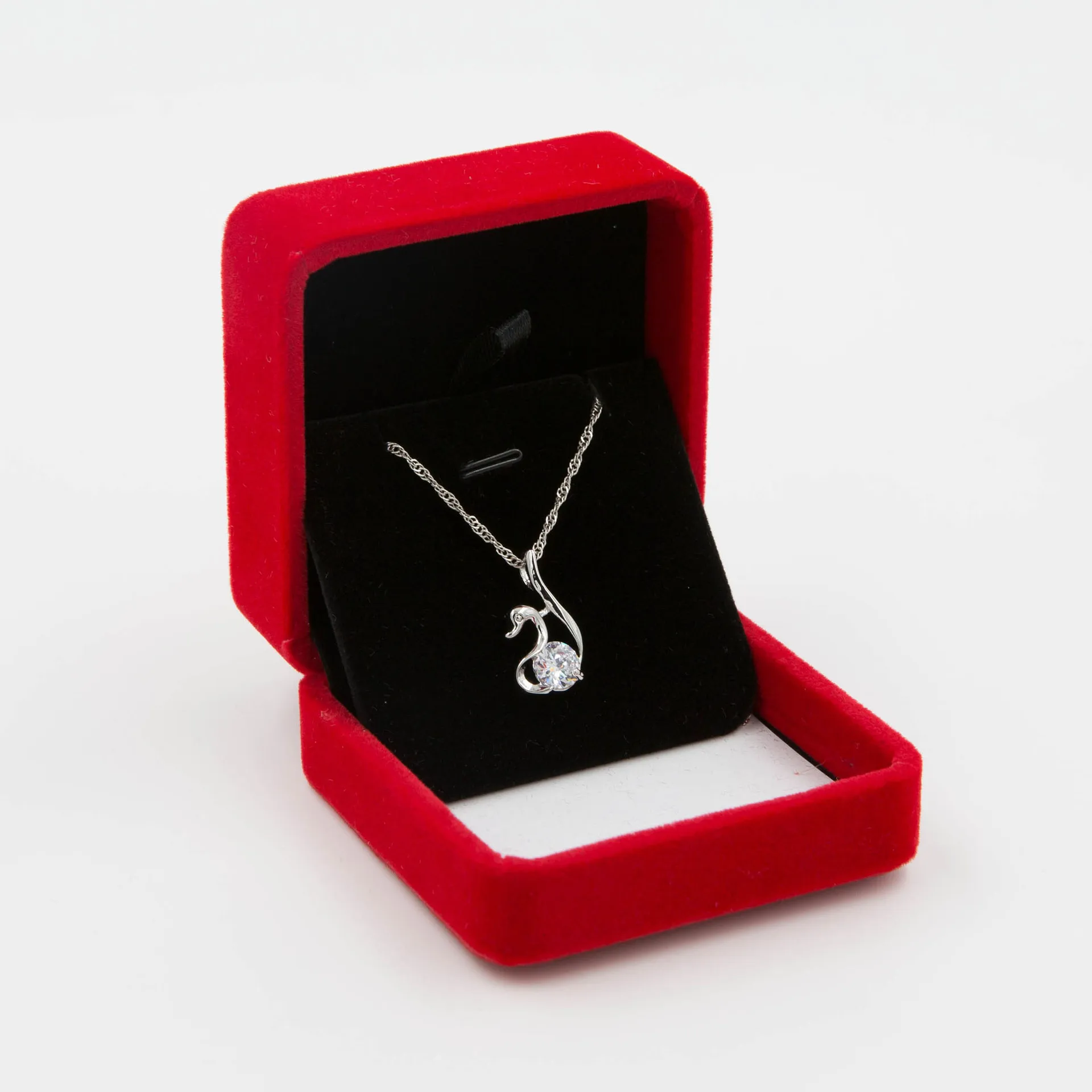 

Custom logo ring pendant bracelet velvet jewelry box wholesale jewelry organizer gift boxes for jewellery, Picture