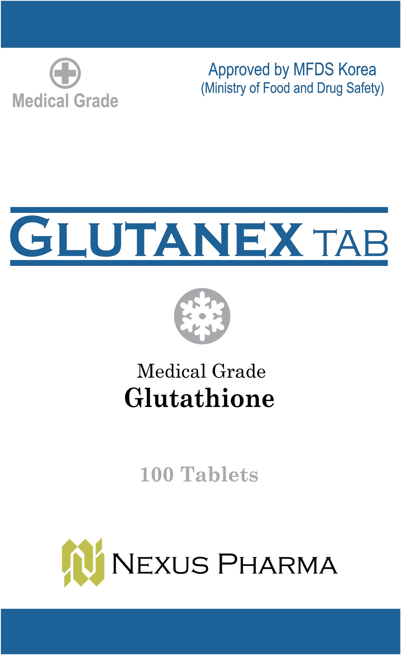 
Nexus Pharma Glutanex Tab (Medicine Grade Glutathione Pills, for use with Glutathione Skin Whitening Injections ) 