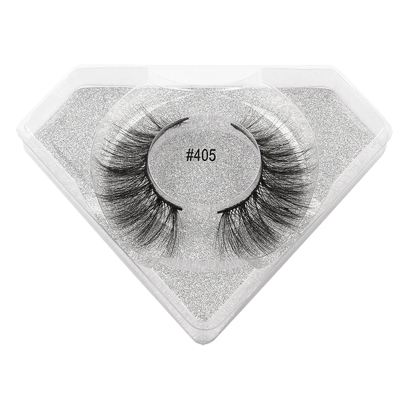 

Wholesale High Quality False Eye Lashes Diamond Eyelashes Packaging in pairs