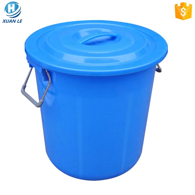 High Density Hdpe 100 Liter Plastic Bucket With Lid Water Pail For Sale ...