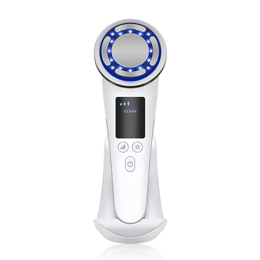 

2021 Hot and Cold Beauty Device With LED Light Therapy For Skin Lifting Tightening Deep Cleansing