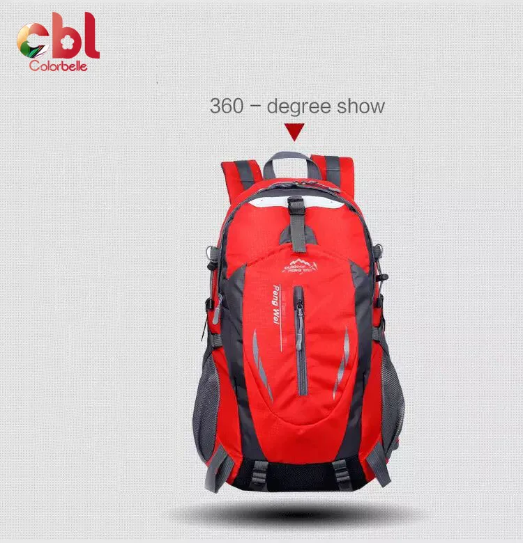 

Large Capacity Waterproof mochilas Climbing Backpack Rucksack Camping Hiking Backpacks, Gray,purple,red,light blue,deep blue ,black