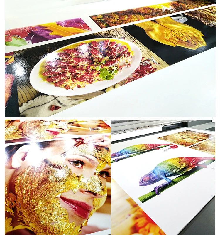 wood glass acrylic sheet 3d printing digital flatbed led 6090 uv printer A1 