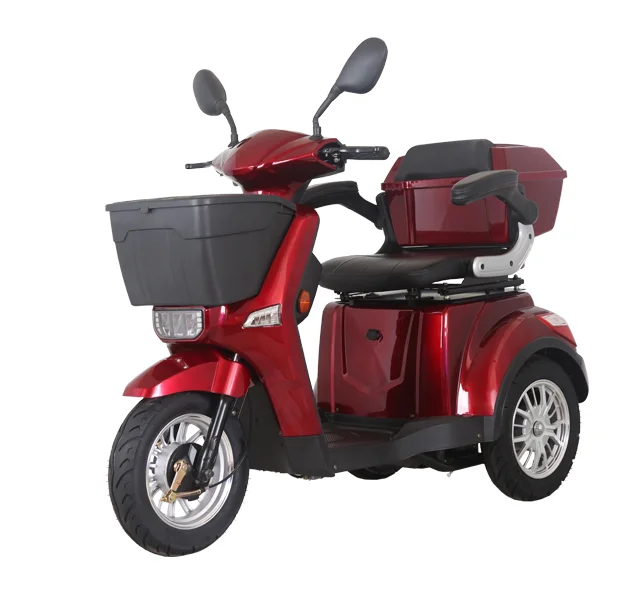 New Design Adult Electric 3 Wheel Scooters With Front Basket - Buy ...