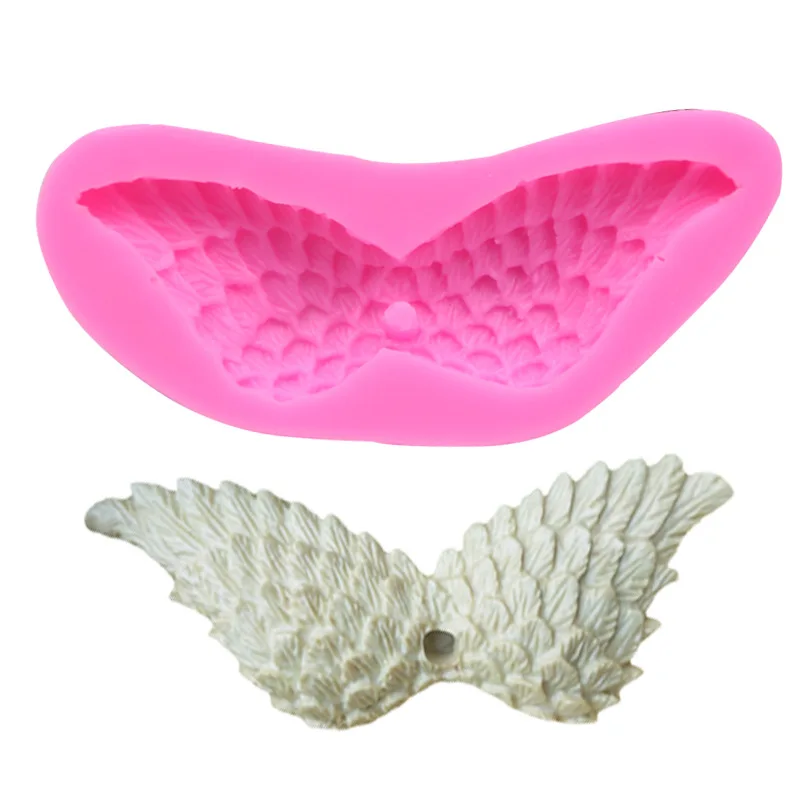 

Angel Wing Silicone Mold Fondant Chocolate Cake Decoration Mold Baking Pastry Tools Baking Pan Mold Making Crafts MoldAccessorie