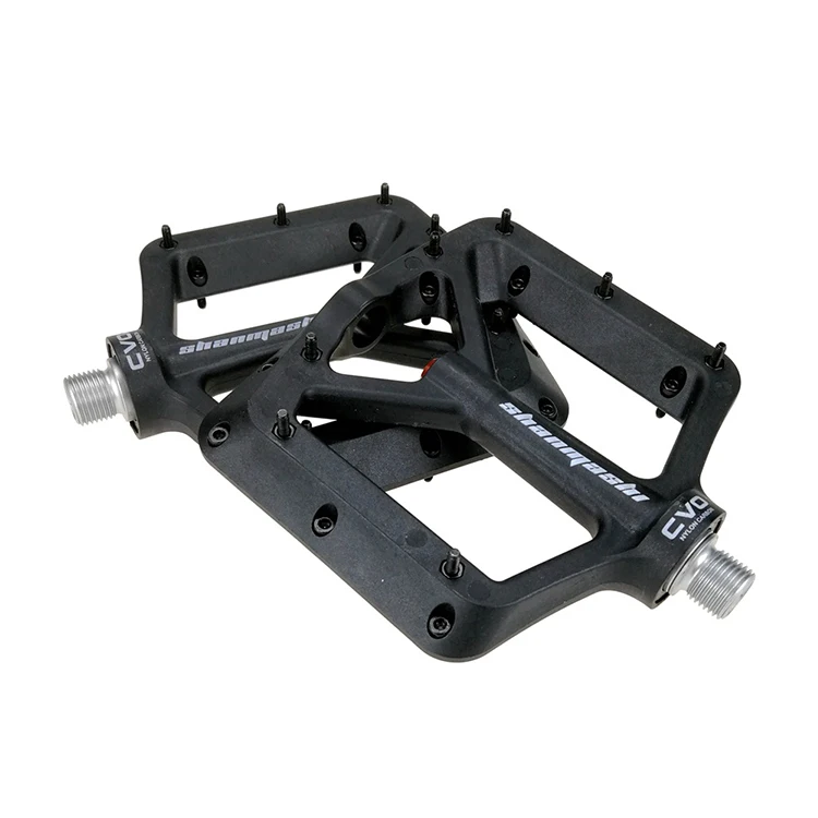 

OEM Design Cycling Parts Nylon cheap bicycle pedals 3 Bearing Big Foot Road Mountain Bike Pedals For MTB BMX Pedals, Picture shows