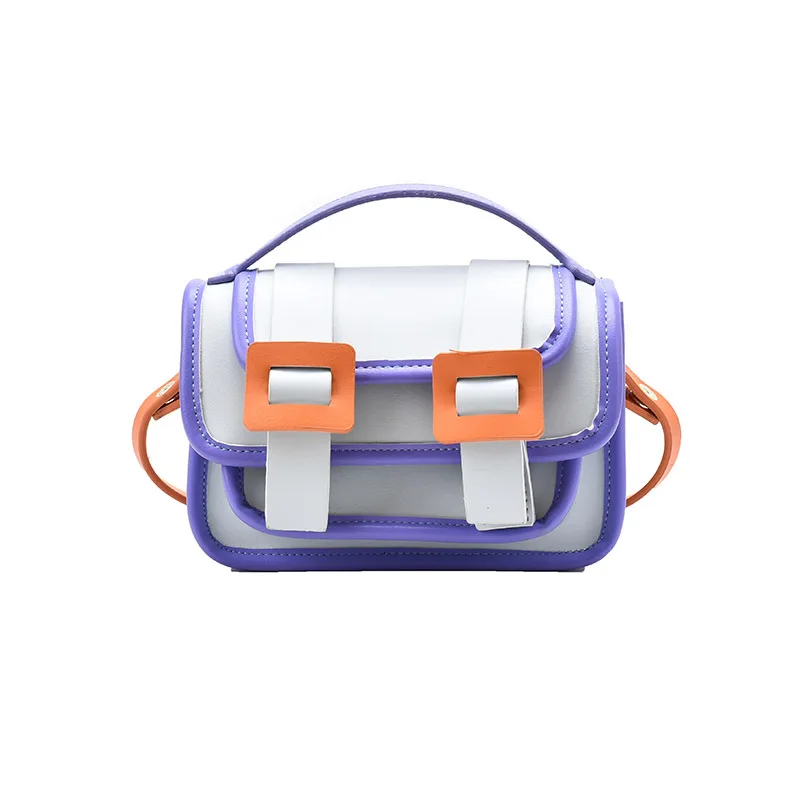

Wholesale New Fashion shoulder Bag PU Leather Waterproof colorful Bag
