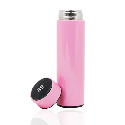 

Mikenda Smart Thermos Vacuum Flasks Temperature Display Stainless Steel Hot Water Bottle Travel Smart Thermos Water Bottle, Mix