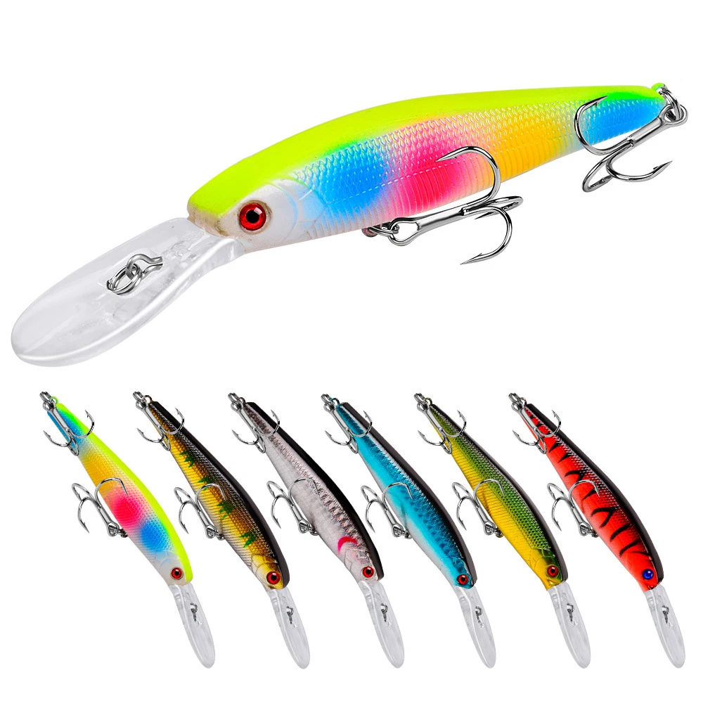 

JETSHARK 12.5cm 14g japan Hard Bait Minnow Fishing Lure Pesca Hook Tackle Artificial Lures