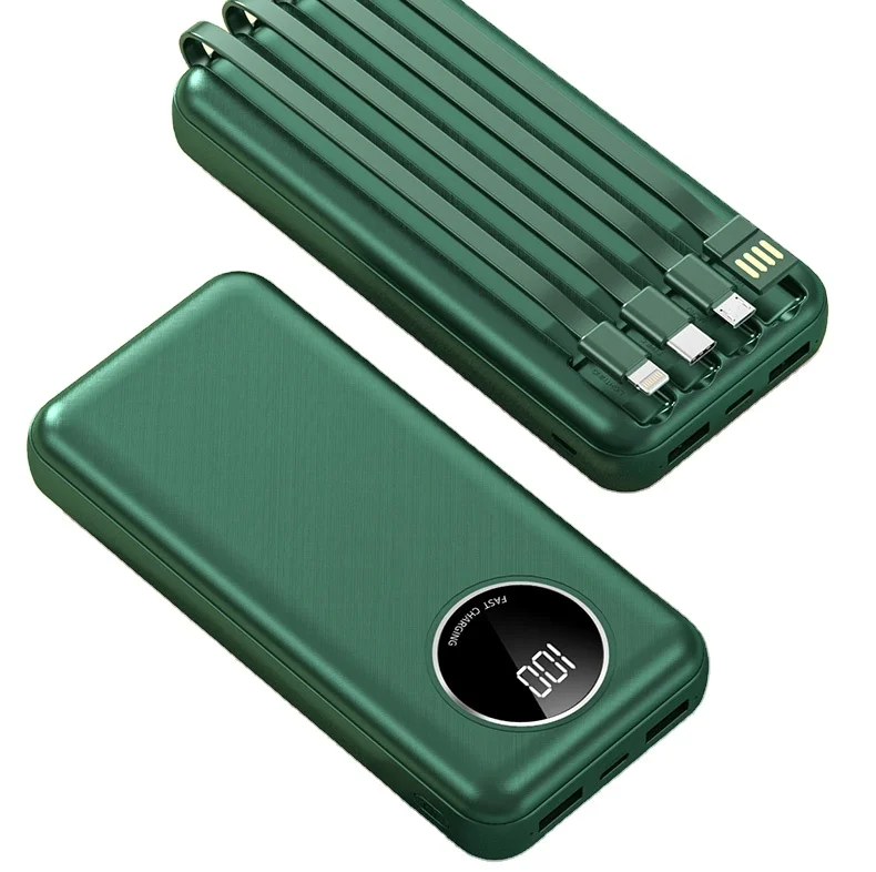 

High Capacity Power Bank 20000mAh 10W pd power bank batterie power bank