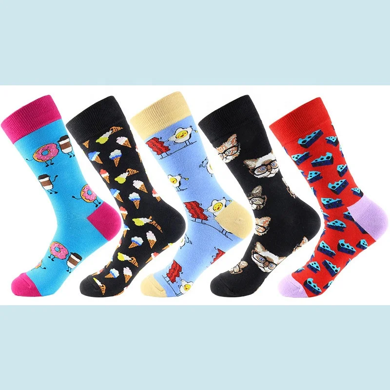 

Quentin Dropshipping Designer Trending Happy New Street Style Wholesale Breathable Soft Hip Hop Personality 2021 Fashion Socks, Picture shows