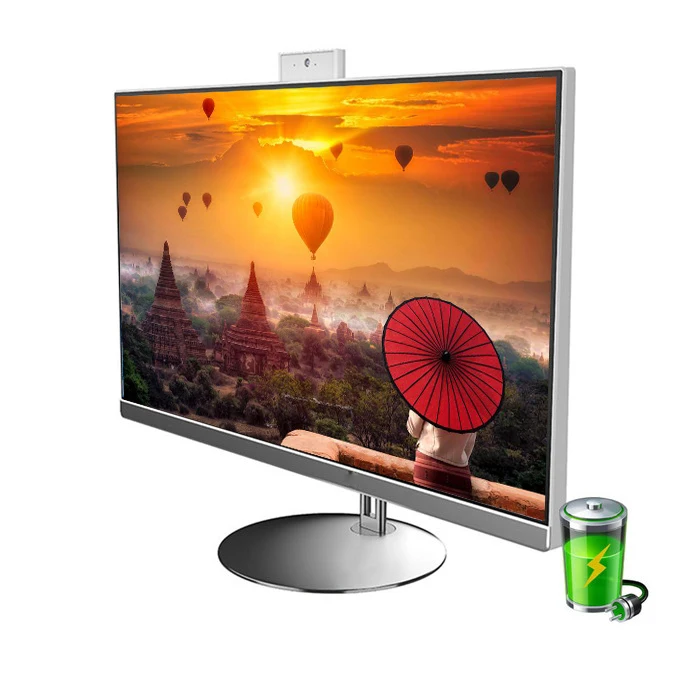 

HPR All In One Pc Ajustable Stand 24 Inch Thin Border I9 I7 I5 Ram Ddr3 8Gb Ssd 120Gb Desktop Computer PC