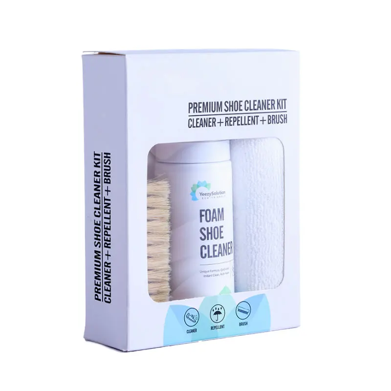 

Direct factory wholesale private label OEM Eco sneaker Golf basketball baseball shoe cleaning kit with brush and towel