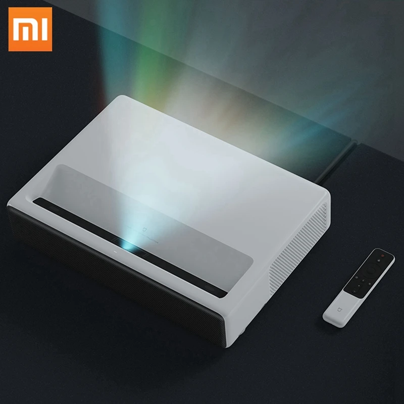 

International Version Xiaomi Laser Projector 150 Inch EU Full HD 4k MI Laser Projector 150 Inch Wireless Pico Projector Factory, White