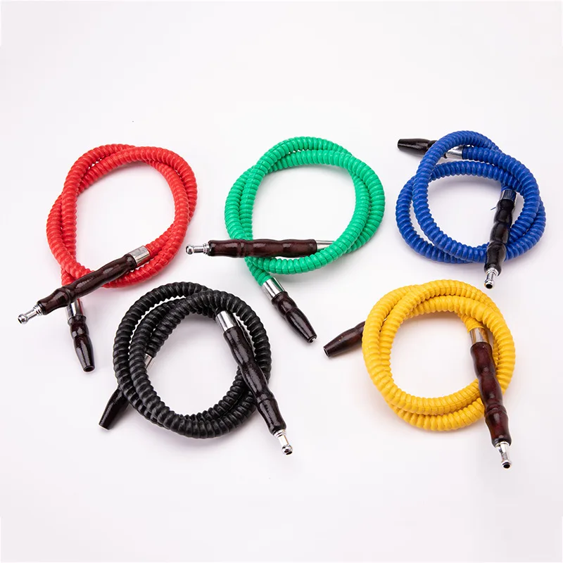 

wholesale Synthetic Leather Hhookah Hose Shisha Pipe Sisha Wood Mouth Tip Waterpipe Cachimba Chicha Narguile Accessories, Mix