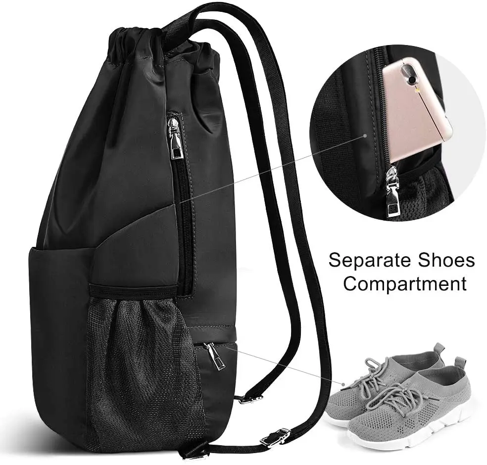 Oem String Travel Backpack For Men And Women Sport Backpacks Drawstring