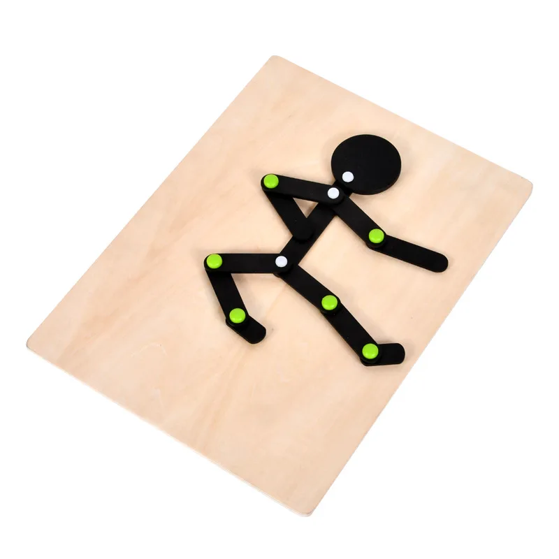 

Kindergarten Corner Self-made Sports Villain Observation Power Puzzle Game Play Teaching Toys