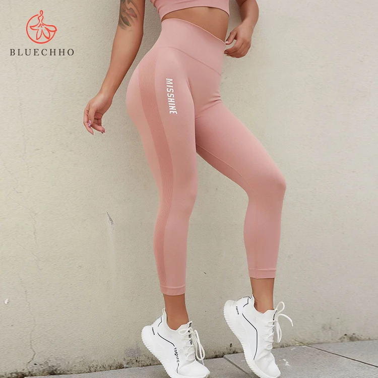 pink yoga tights