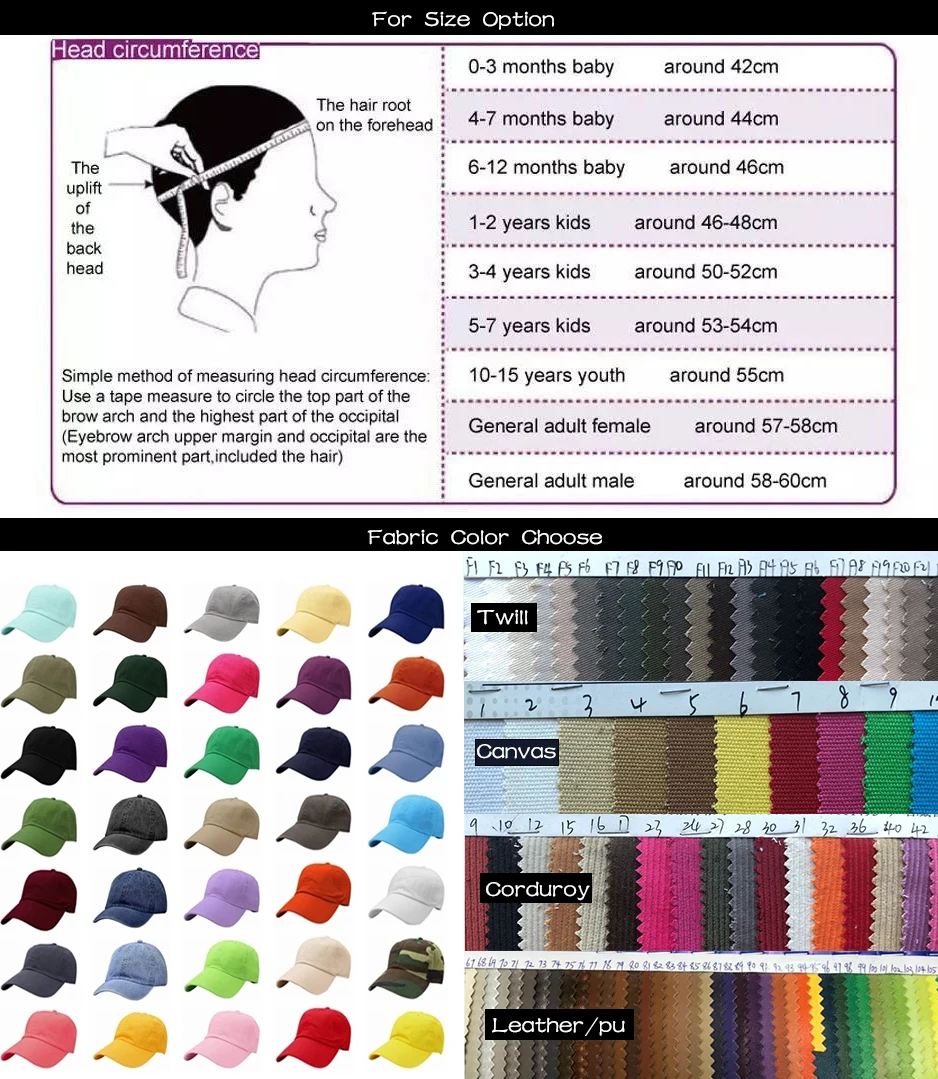 size and color choose