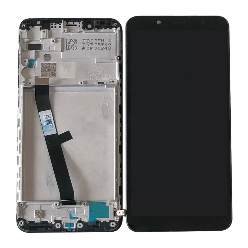 

Original For Xiaomi Redmi 7A Screen Original With Frame Display For Redmi 7A LCD Touch Screen Panel Digitizer Assembly Frame, Black