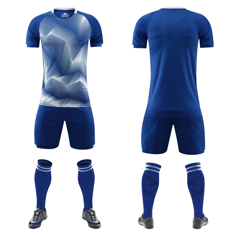 

Hot design sublimation blue orange football jersey sports training t-shirt custom soccer uniforms, Custom color