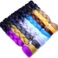 

wholesale cheap synthetic hair braiding hair extension african 82 inch 64 inch braiding hair