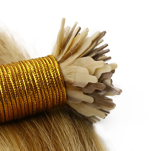

Y tip Keratin Hair Extension Piano Color Chinese Cuticle Aligned Best Hair