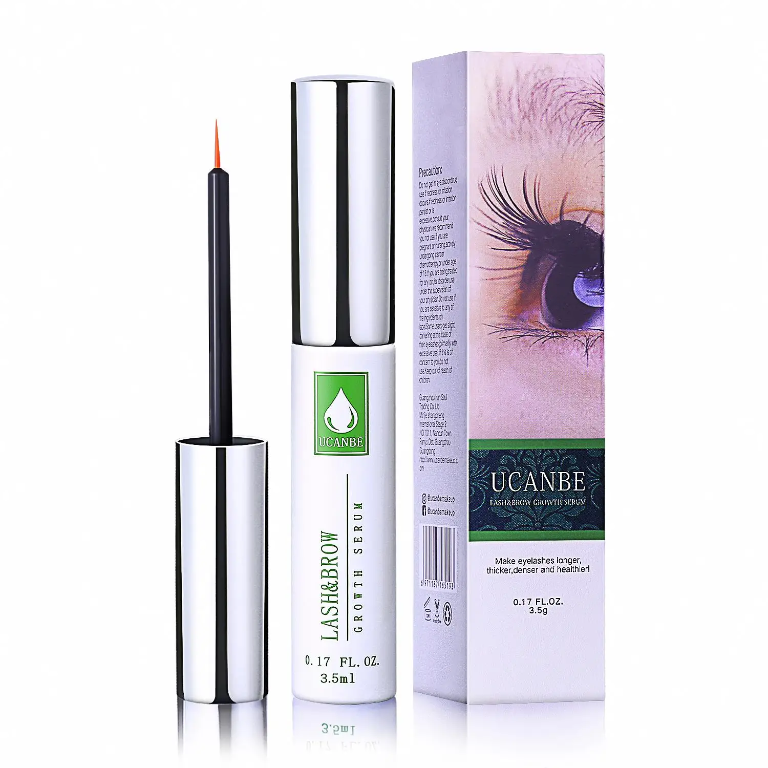 

UCANBE Eyebrow & Eyelash Growth Treatments Makeup Nutrition Effectively Lengthening Powerfuleyebrow growth