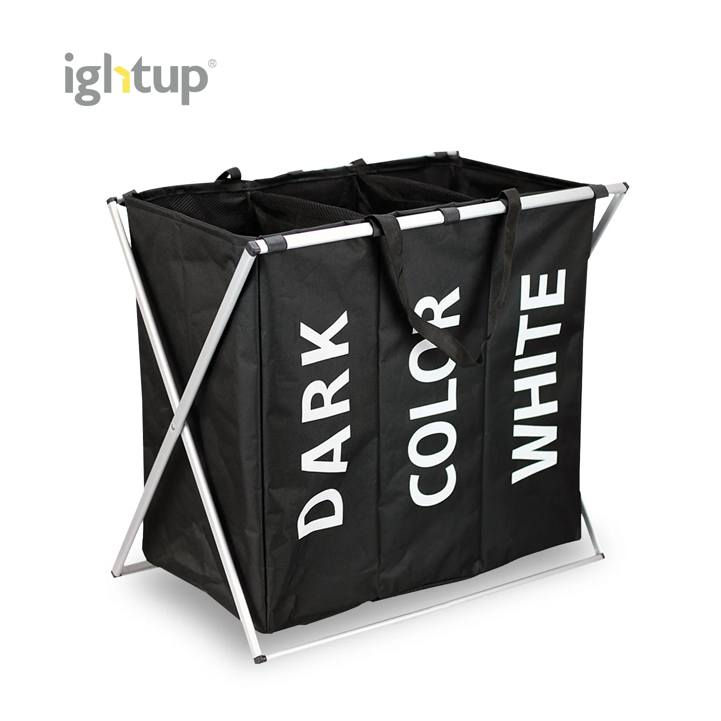 

Best Price Extra Large Supermarket Shopping Laundry Basket, Deep grey / black / 3mix colors