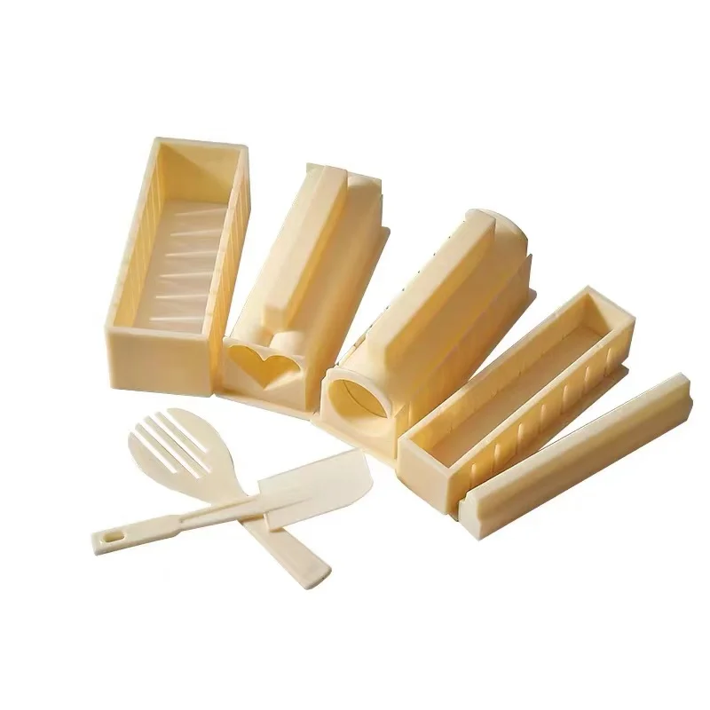 

Amazon hot sale Plastic SuShi Maker DIY Sushi Roller Sushi Making Kit, Customized