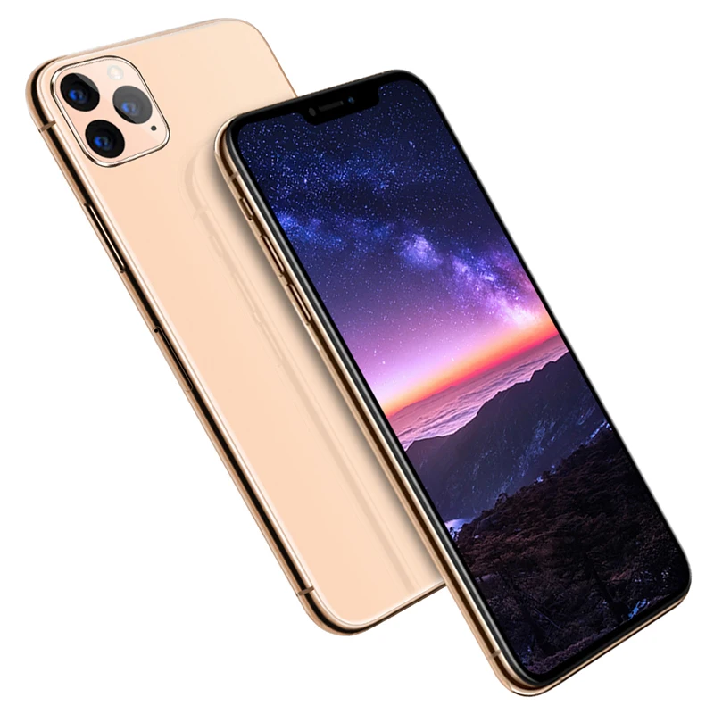 

2021 New Design I11 pro Smartphone6.3 Inch with 8+128GB Large Memory Cell Phones