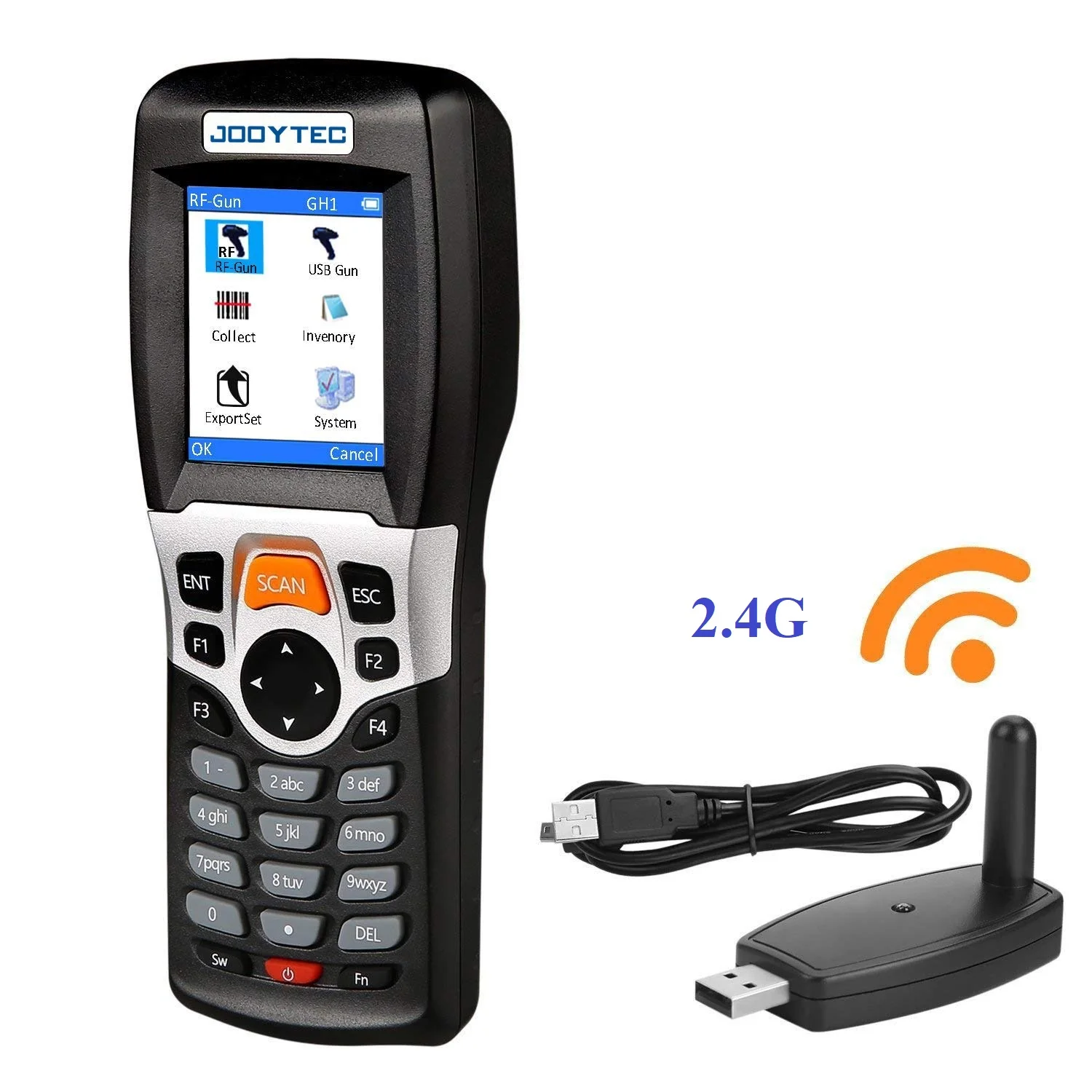 2.4G Wireless 1d 2D Barcode Sc