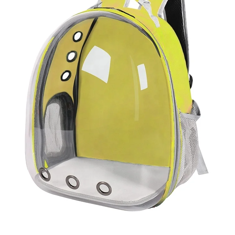 

Cat bag pet backpack outside portable transparent space capsule pet bag cat breathable backpack pet carrier bag