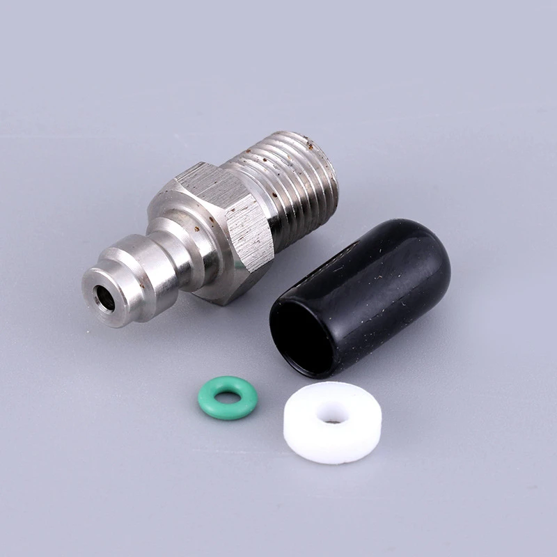 Stainless Steel Paintball Pcp Fill Nipple With One Way Valve Buy Fill