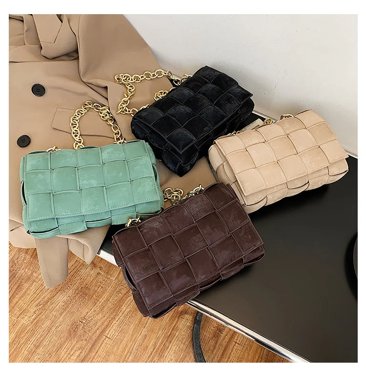 

2021 Hot selling Padded Cassette Crossbody Bag in Suede Leather Designer Bags for Women Luxury Handbags Famous Brands