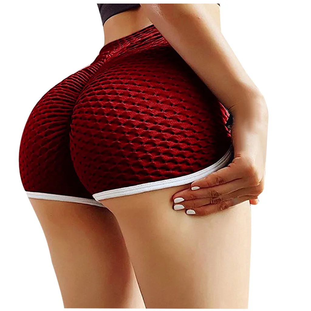 

Dropshipping Yoga Shorts For Women Workout Tummy Control Running Shorts, 6 colors