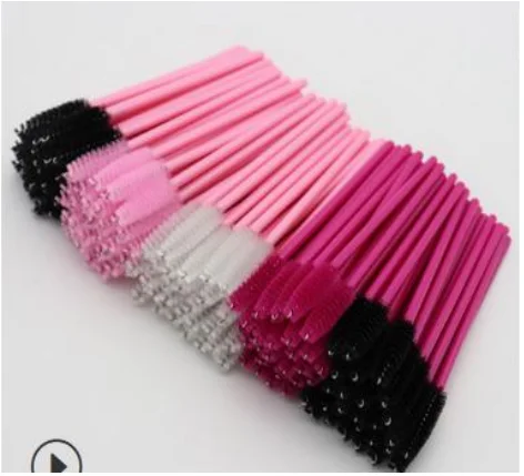 

Disposable Glitter Mascara Lashes Brush Make Up Set Mascara Wands Mini Eyelash Brush Custom Eyelash Extensions